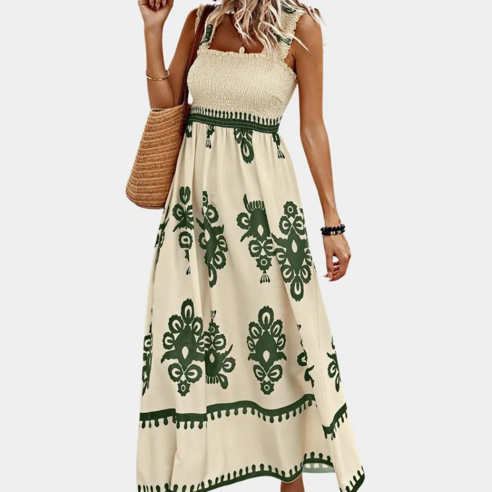 Jurken & Jumpsuits Dames*Jevgenija - Casual mouwloze damesjurk voor de zomer