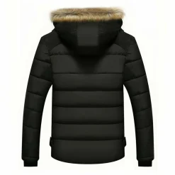 Jassen Heren*JIM - Herenparka met afneembare capuchon