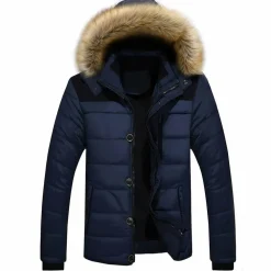 Jassen Heren*JIM - Herenparka met afneembare capuchon