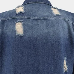 Jassen Dames*JOAN - Modieus Denim Jack voor Dames - Perfect voor de Zomer Blauw