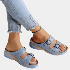 Damesschoenen*Joana - Stijlvolle Zomersandalen Wedge voor Dames
