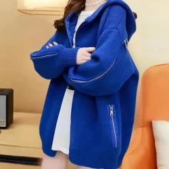 Truien & Vesten Dames*JODELLE - Stijlvol Zomervest voor Dames Blauw