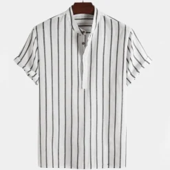 Shirts Heren*JOHAN - Stijlvol zomer overhemd voor mannen