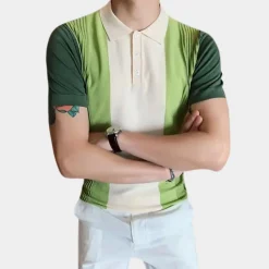 Shirts Heren*Jordin - Gestreept herenpoloshirt voor de zomer