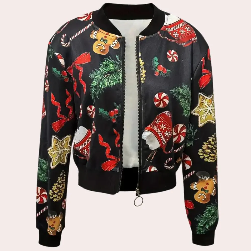 Jassen Dames*JORJA - Modieuze Zomerjas voor Dames Zwart