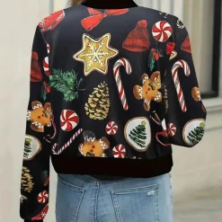 Jassen Dames*JORJA - Modieuze Zomerjas voor Dames Zwart