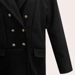 Jassen Heren*JOSE - Stijlvolle Winterjas voor Heren Zwart