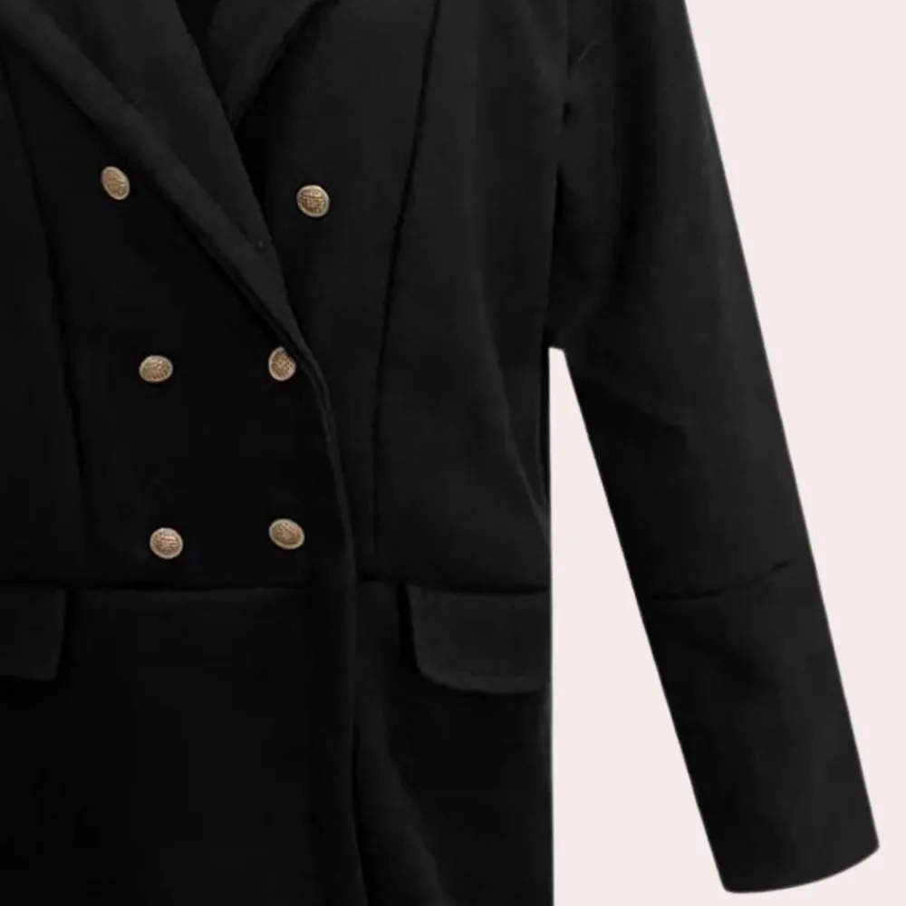 Jassen Heren*JOSE - Stijlvolle Winterjas voor Heren Zwart