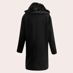 Jassen Heren*JOSE - Stijlvolle Winterjas voor Heren Zwart