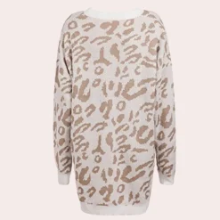 Truien & Vesten Dames*Joska - Stijlvolle Zomerse Damestrui met Luipaardprint