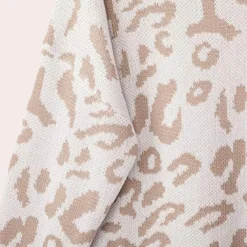 Truien & Vesten Dames*Joska - Stijlvolle Zomerse Damestrui met Luipaardprint