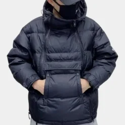 Jassen Heren*JUAN - Comfortabele Gewatteerde Jas voor Heren Zwart