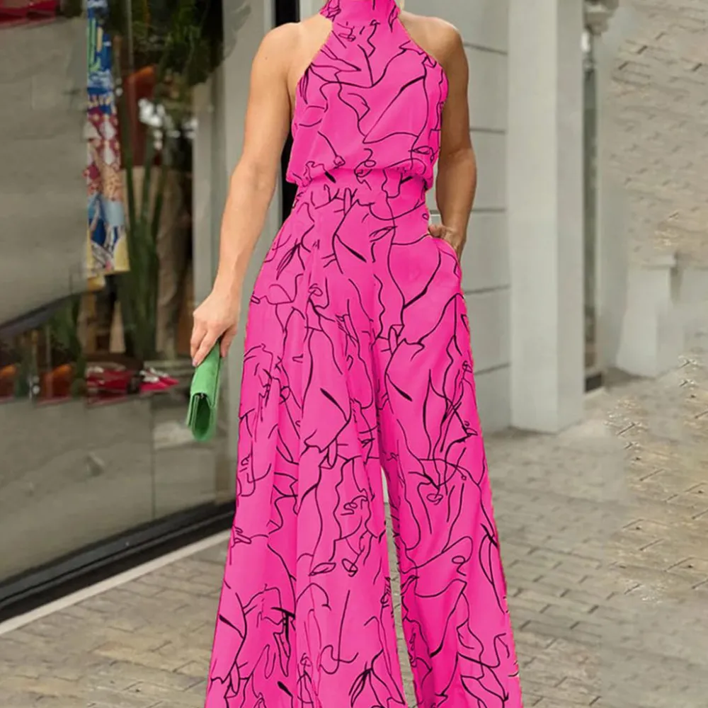 Jurken & Jumpsuits Dames*JULIANA - Modieuze zomerse jumpsuit voor dames