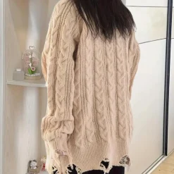 Truien & Vesten Dames*Julianna - Luchtig en elegant damesvest voor de zomer Beige