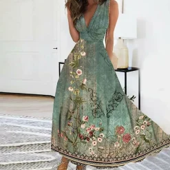 Jurken & Jumpsuits Dames*JULISSA - Elegante zomer bloemenjurk