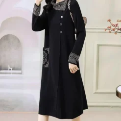 Jurken & Jumpsuits Dames*JUNIA - Trendy Zomerjurk voor Dames Zwart