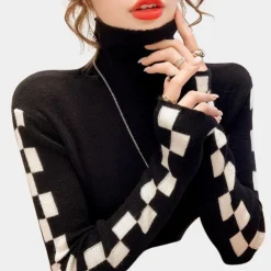 Truien & Vesten Dames*Justine - Warme en modieuze dames coltrui