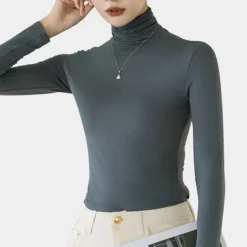 Topjes & Shirts Dames*KAHNAY - Modieus Coltruitje voor Dames