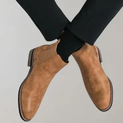 Schoenen Heren*Kaj - High-top chelsea herenlaarzen voor de zomer