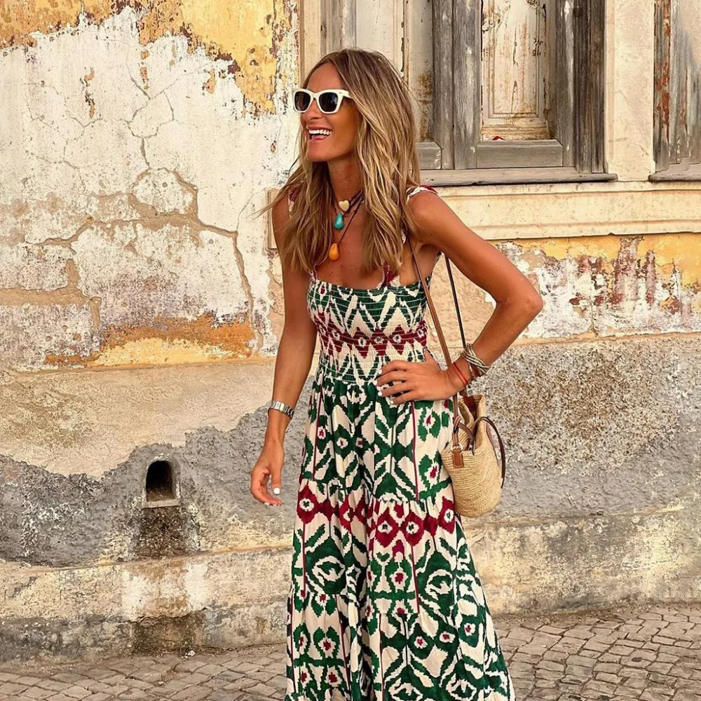 Jurken & Jumpsuits Dames*KAJA - Stijlvolle zomerse maxi jurk