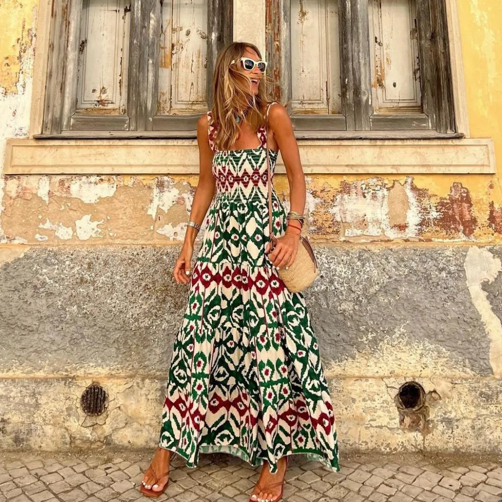 Jurken & Jumpsuits Dames*KAJA - Stijlvolle zomerse maxi jurk