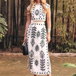 Sets Dames*Karin - Modieus bedrukte 2-delige damesset voor de zomer