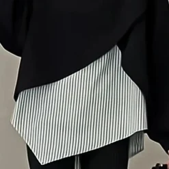 Topjes & Shirts Dames*KARYME - Moderne Sweatshirt voor Dames Zwart