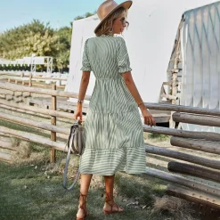 Jurken & Jumpsuits Dames*KATIE - Stijlvolle casual zomerjurk