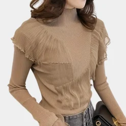 Truien & Vesten Dames*KATRESA - Elegante Luchtige Kanten Trui voor Dames - Perfect voor de Zomer