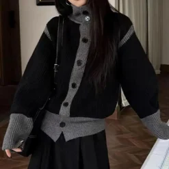 Truien & Vesten Dames*KATRINE - Trendy Zomerse Trui voor Dames Zwart