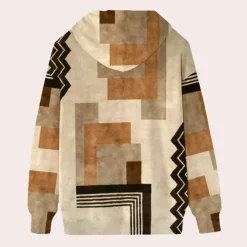 Truien & Vesten Heren*KAUI - Lichte Zomer Capuchon Trui voor Heren Bruin