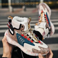 Schoenen Heren*KAYLANI - Stijlvolle Anti-slip Hooggesneden Herenschoenen voor de Zomer