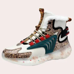 Schoenen Heren*KAYLANI - Stijlvolle Anti-slip Hooggesneden Herenschoenen voor de Zomer