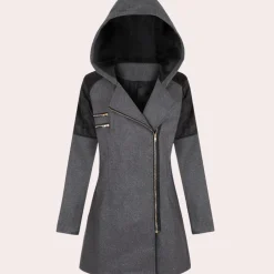 Jassen Dames*KEISY - Luxe Capuchonjas voor Dames