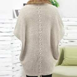 Truien & Vesten Dames*KEKALA - Comfortabel Gebreid Zomervest voor Dames Koffie