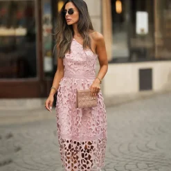 Jurken & Jumpsuits Dames*KENDRA - Modieuze zomerse midi jurk