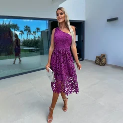 Jurken & Jumpsuits Dames*KENDRA - Modieuze zomerse midi jurk