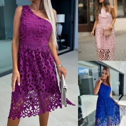 Jurken & Jumpsuits Dames*KENDRA - Modieuze zomerse midi jurk