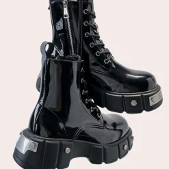 Schoenen Heren*KENNETH - Klassieke Zomerlaarzen voor Heren Zwart