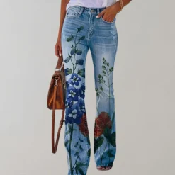 Broeken & Rokken Dames*Kjellfrid - Zomerse flare broek voor dames