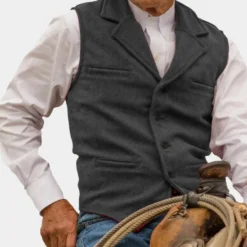 Truien & Vesten Heren*Klassiek zomervest voor heren