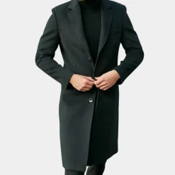 Jassen Heren*Klassieke lange jas voor heren
