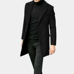 Jassen Heren*Klassieke lange jas voor heren