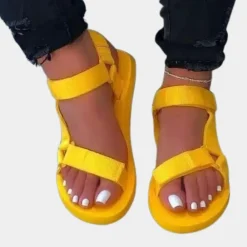 Damesschoenen*Kleurblok zomerse damessandalen