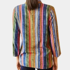 Blazers & Blouses Dames*Kleurrijke damesblouse voor de zomer Veelkleurig