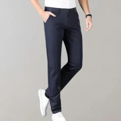 Broeken Heren*Konrad - Slimme casual chino broek voor de zomer