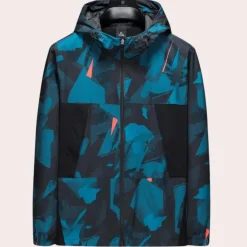 Jassen Heren*Konstantin - Herenjas met moderne camouflage en capuchon voor de zomer