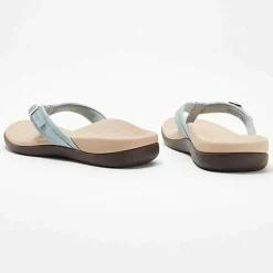 Damesschoenen*Kyra - Ondersteunende zomerse teenslippers