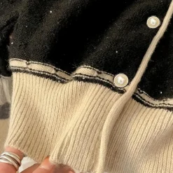 Sets Dames*LAIA - Luxe Gebreide Zomerset voor Dames Zwart