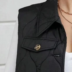 Truien & Vesten Dames*LAILANI - Multifunctioneel Zomervest voor Dames Zwart